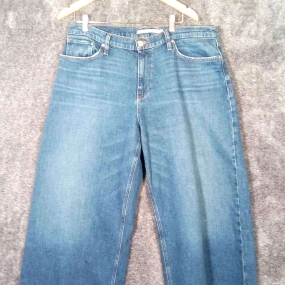 Hudson Freya Low Rise Skater In Deep Blue Vintage Color Revolve High Rise 34 - Picture 8 of 13